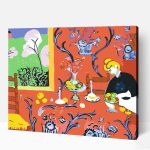 A desszert a harmónia vörösben - Henri Matisse