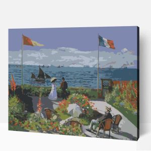 Kert Sainte Adresseben - Claude Monet 1867