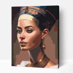 Nefertiti számfestő