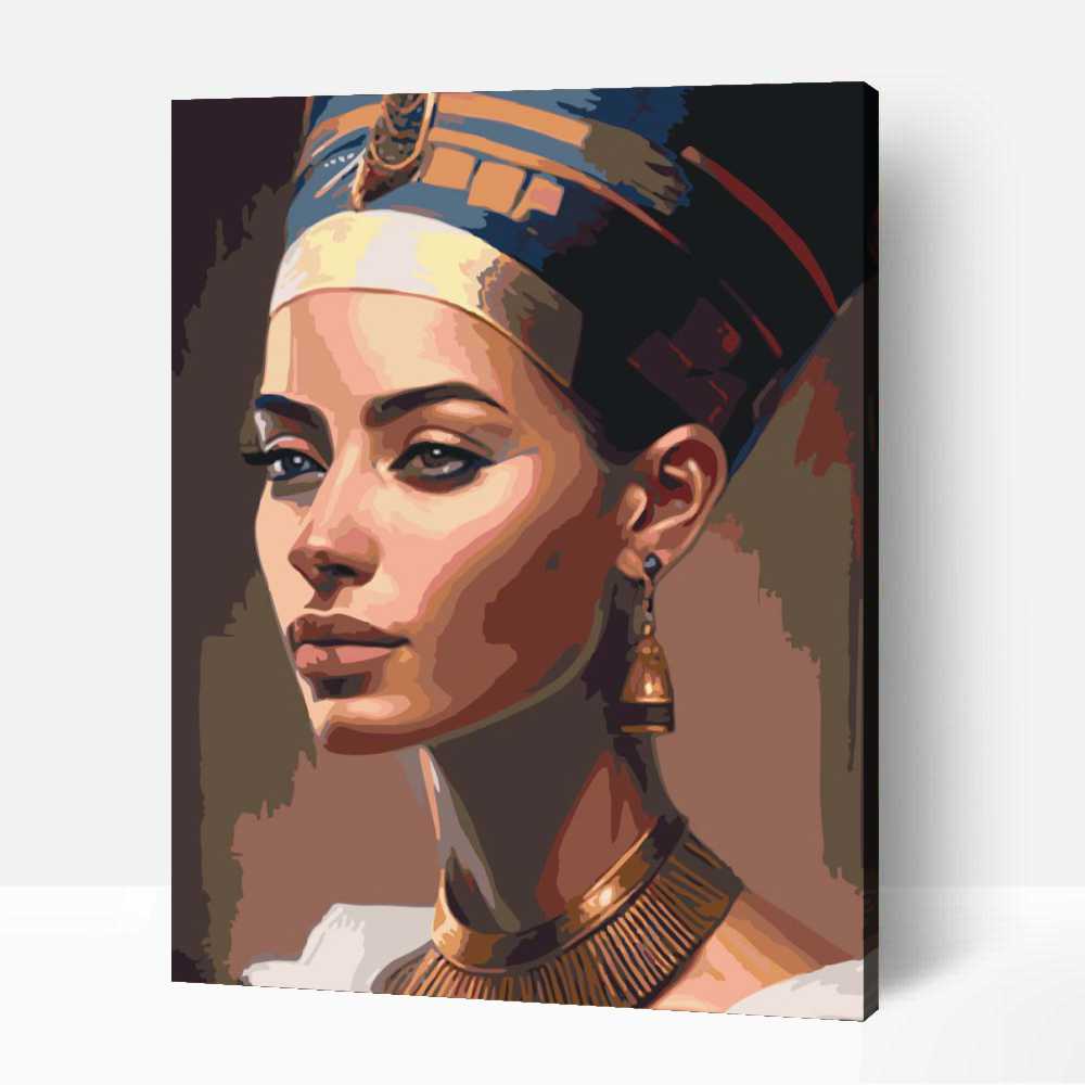 Nefertiti számfestő 1 Nefertiti számfestő