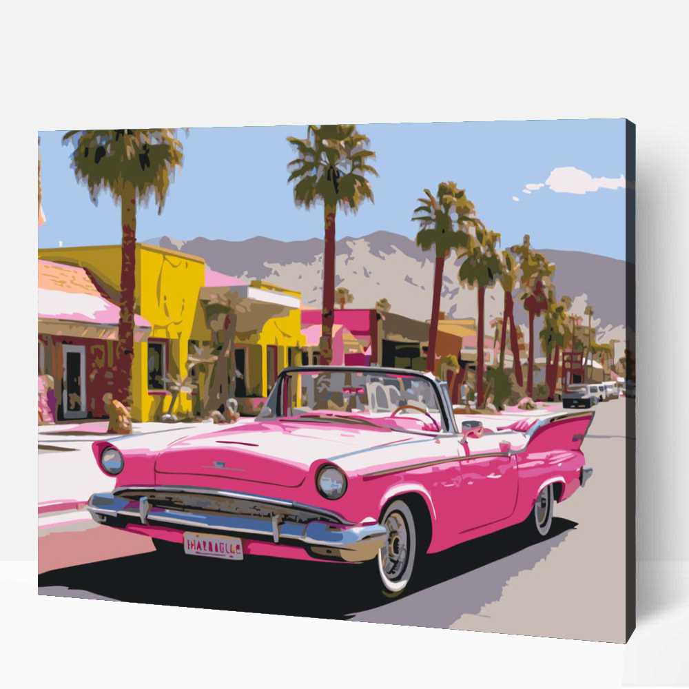 Old timeer utazás palm springs számfestő 1 Old timeer utazás palm springs számfestő
