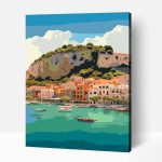Zakynthos Görögország 2 számfestő