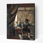 Johannes Vermeer A festés művészete számfestő