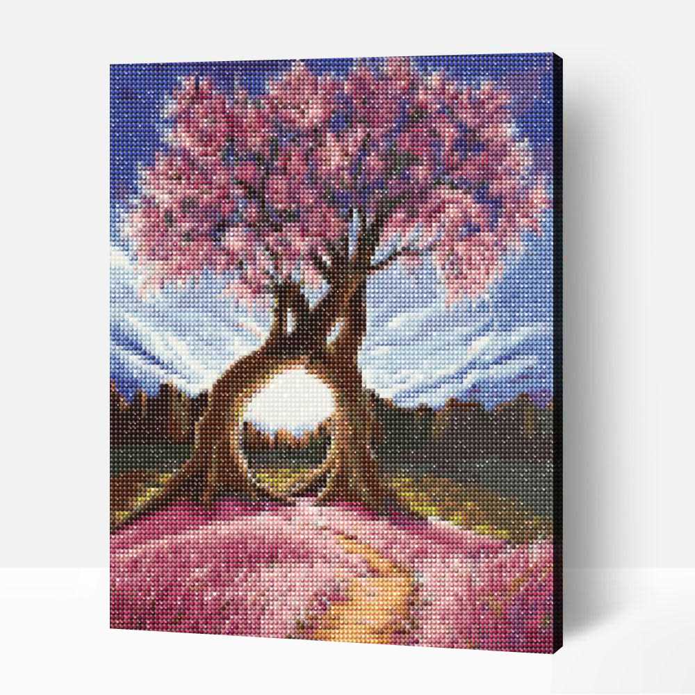 Az élet fája gyémántfestő (30x40 cm) 1 Az élet fája gyémántfestő (30x40 cm)
