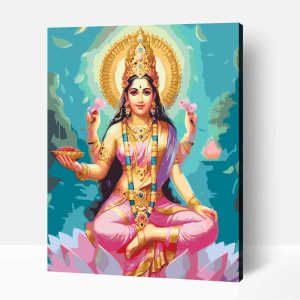 Lakshmi isten  számfestő