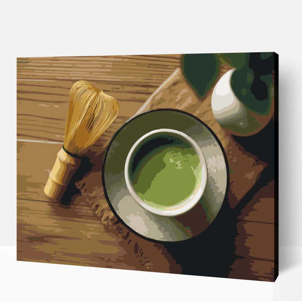 Matcha tea2 számfestő 1 Matcha tea2 számfestő