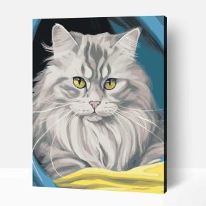 Pop art ragamuffin cica számfestő