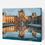 Louvre Párizs számfestő