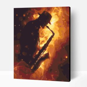 A jazz ereje számfestő