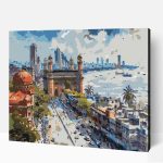 Mumbai India számfestő