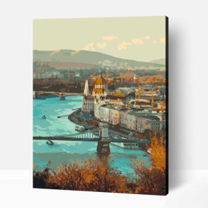 Budapest ősszel számfestő