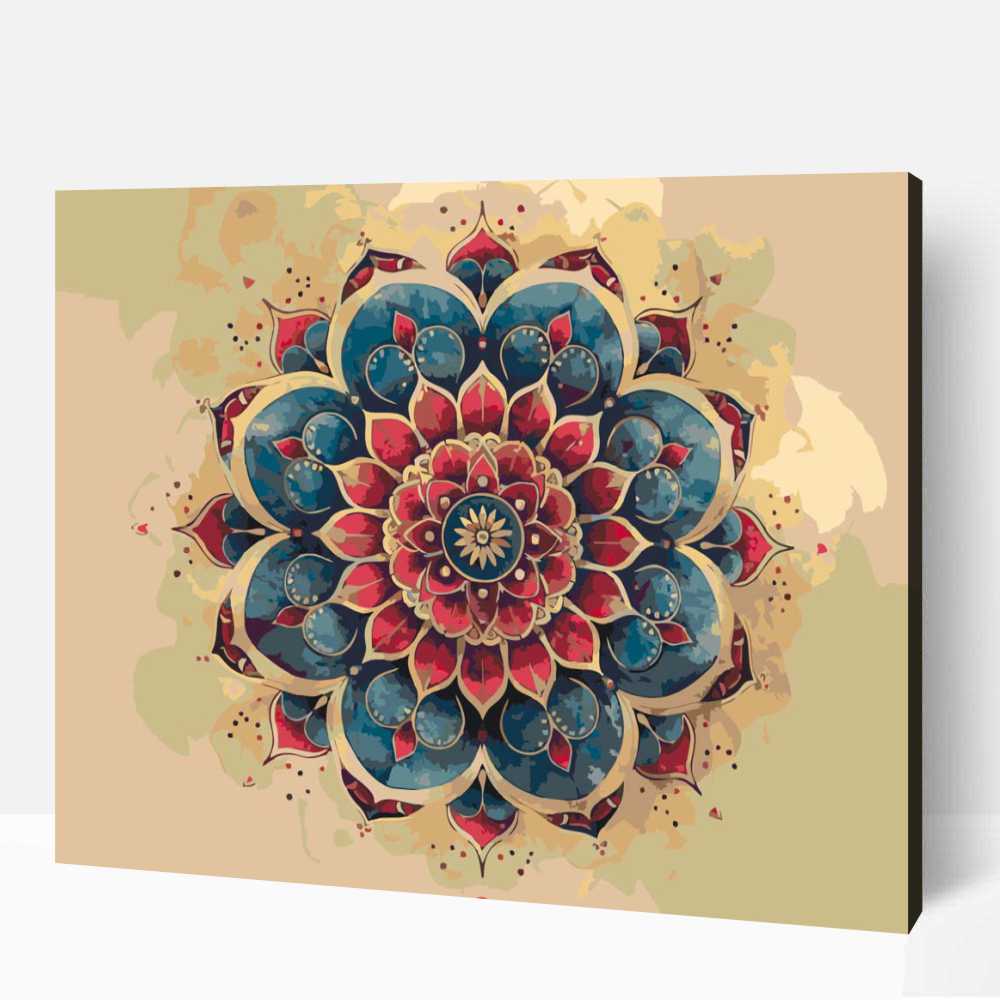 Lebegő mandala számfestő 1 Lebegő mandala számfestő