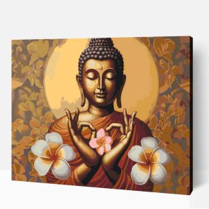 Meditációs jelek számfestő