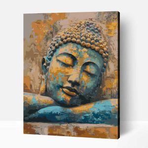 Nyugodt buddha számfestő