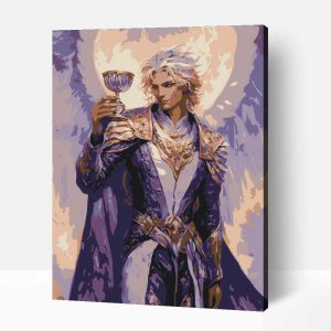 Zadkiel arkangyal számfestő