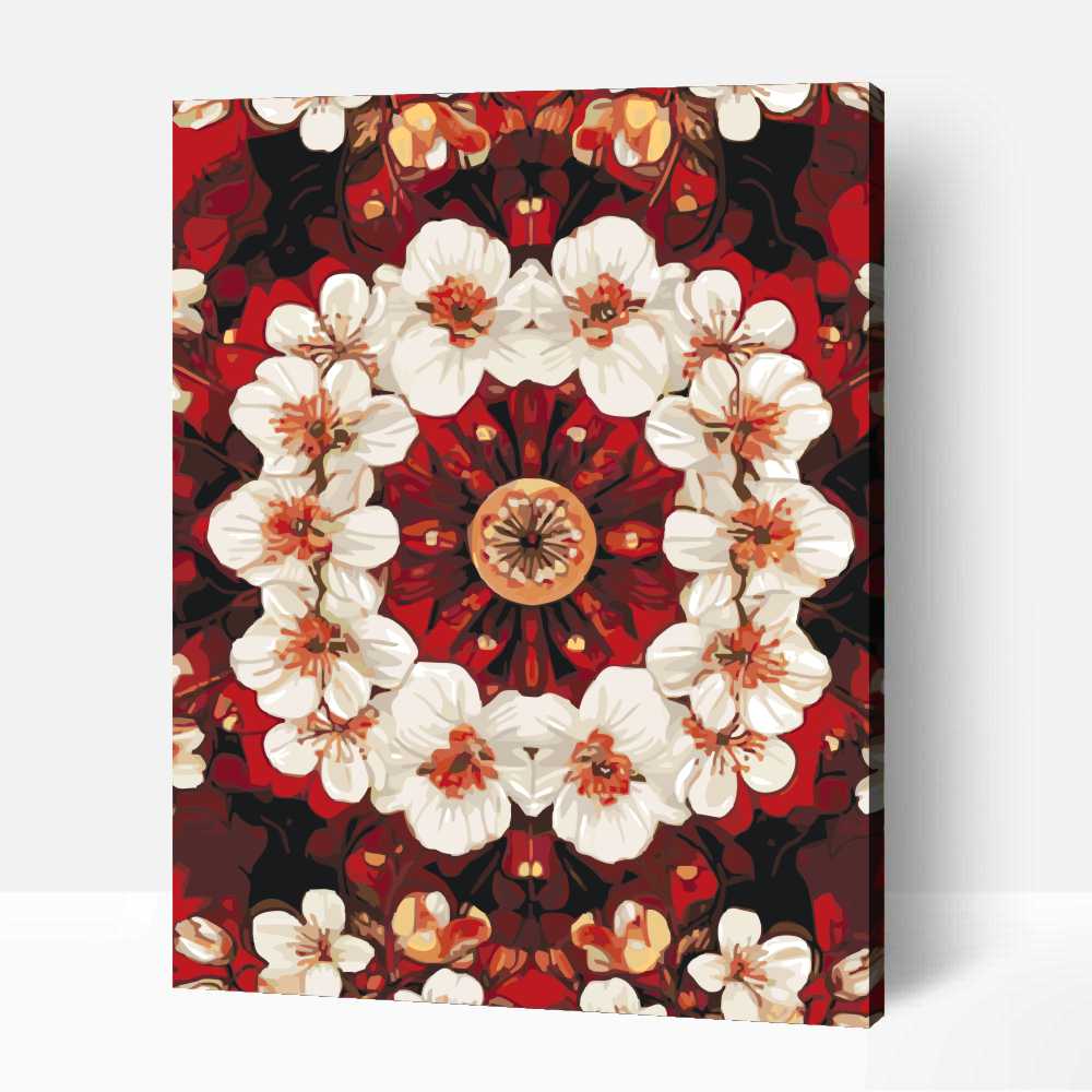 Japán stílusú kaleidoszkóp számfestő 1 Japán stílusú kaleidoszkóp számfestő
