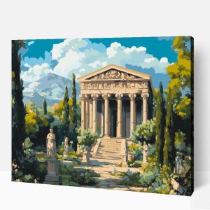 Pompás halicarnassus-i Mauzóleum számfestő